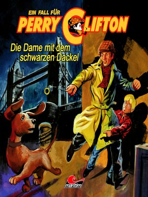 cover image of Perry Clifton, Die Dame mit dem schwarzen Dackel